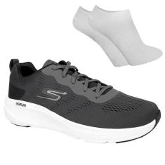 Kit Tênis Skechers Go Run Elevate Masculino + Par-Masculino