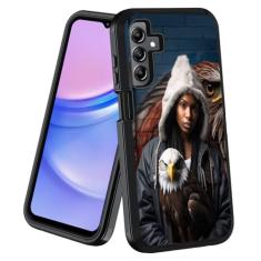 POIUYTREW Projetada para Samsung Galaxy A15 5G, capa protetora de corpo inteiro resistente de 3 camadas [grau militar] à prova de poeira à prova de choque para Samsung Galaxy A15 5G 6,5 polegadas,