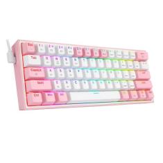 Teclado Gamer Redragon Fizz Pro K616-RGB-WP - com e Sem Fio - Ingles -