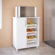 Fruteira 1 Porta 3 Cestos 0261 - Genialflex