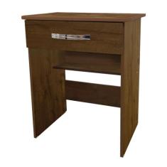 Escrivaninha Alfa - 58cm (Todas as Cores) - B. Móveis, Amêndoa (Marrom