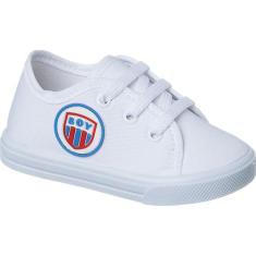 Tenis Sapatinho de Sola  Bebe Com cadarço Enfeite - HB Moda Kids e Adu