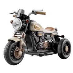 Mini Triciclo Moto Elétrica Bateria 6v Tipo Harley Davidson - importwa