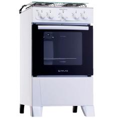 Fogão Atlas 4 Bocas Mônaco Plus Mesa de Inox Acendimento Automático Branco Bivolt 