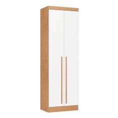 Guarda-Roupa Modulado 2 Portas Infinity Cedro/Branco Line