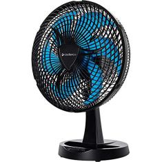 Ventilador Cadence New Windy, 220V, Preto e Azul, VTR560