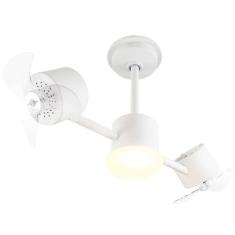 Ventilador de Teto Treviso Infinit LED Branco Control Remoto