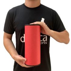 Rolo Massagem Liberação Miofascial 30cm DF1072 Vermelho Dafoca Sports