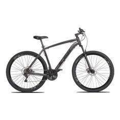 Bicicleta Mountain Bike Aro 29 KSW XLT 21 Marcha Freio Disco, Grafite,
