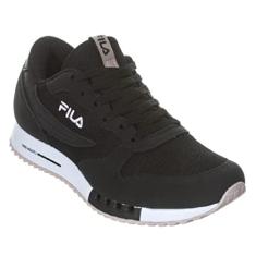 Fila, Euro Jogger Sport, Tênis, Feminino, Preto/Rosa Claro, 38