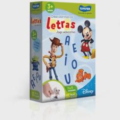 Jogo Descobrindo As Letras 15 Peças Disney Toyster