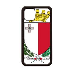 Capa com emblema nacional Malta Europa para iPhone 12 Pro Max para Apple Mini Mobile Case Shell