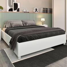 Base de Cama Box Queen Mônaco Neve - Tcil Móveis