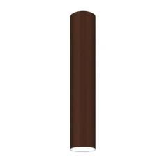 Plafon Viena Tubo 45cm Conti Iluminação Café