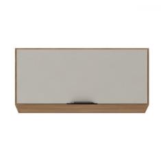 Armário Aéreo Cozinha 70cm Firenze 1 Porta Amêndola/Nude Prime Tx - Demóbile