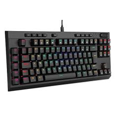 Redragon TECLADO GAMER OPTICO BROADSWORD K588RGB-PRO, Preto, UNICO