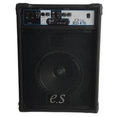 Caixa De Som Amplificada Para Guitar Violão Microfone Teclado - E. Sou