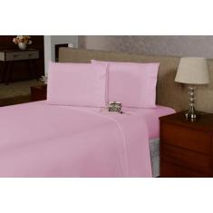Lençol Casal Avulso Com Elástico Percal 180 Fios - 40 CM DE ALTURA - R