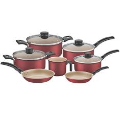 JOGO PANELAS ALUM 7PC TURIM VER