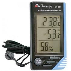 Relógio Termo-Higrômetro Minipa MT-241