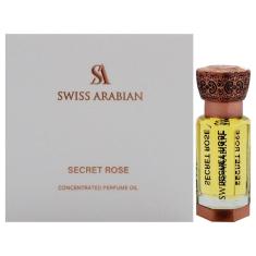 Perfume, óleo de perfume Swiss Arabian Secret Rose, 12 ml para unissex