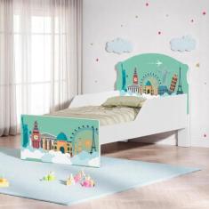 Mini Cama Viagem Pelo Mundo - Kids Mobili