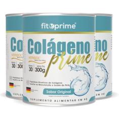 Kit 3 Colágeno Hidrolisado Verisol Prime com Vitaminas e Minerais sabo