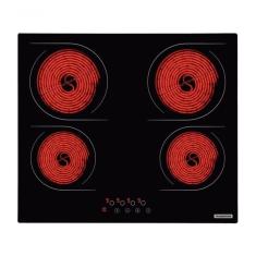 Cooktop Elétrico Tramontina New Square Touch 4ev 60 Vitrocerâmico
