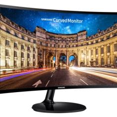 Monitor Curvo Samsung 27" Full HD Lc27f390, HDMI, VGA, Freesync, Preto - Série Cf390