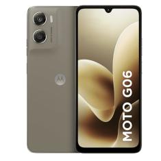 Smartphone Motorola Moto G06 6,9 Polegadas 256GB 4GB RAM + 8GB RAM Boost - Bege