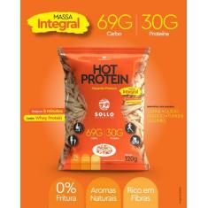 Macarrão Hot Protein - Integral 120g com Whey Protein , LEGUMES
