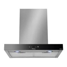Coifa de Parede Philco 60cm Depurador e Exaustor PCO60I Flat, Prata, 1