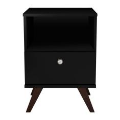 Mesa de Cabeceira Retrô 1 GV Acetinado