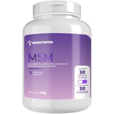 Msm Metilsulfonilmetano 750Mg - 30 Cápsulas Newnutrition