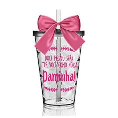 Copo Convite Twister Personalizado para Daminha