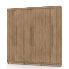 guarda-roupa casal elegance 6 pt 2 gv nature