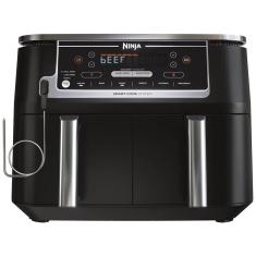 Fritadeira Elétrica AirFryer 10L de Capacidade com Temperatura Ajustável e Temporizador, 1690W, 110V, NINJA DZ550, Preto