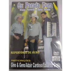 Dvd Os Parada Dura - Ao Vivo Repertorio De Ouro