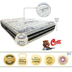 Colchão Castor Silver Star Tecnopedic Dupla Face Casal 138x188x34 Alta