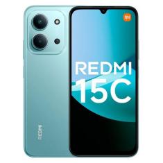 Smartphone Xiaomi Redmi 15C Global 128GB 4GB RAM Dual SIM Tela 6.9, 12