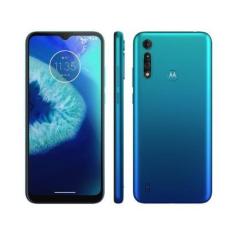 Smartphone Motorola Moto G8 Power Lite 64GB 4G Octa-Core 4GB RAM 6,5” Câm. Tripla + Selfie 8MP-Unissex