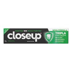 Close Up Creme Dental Triple Menta 70g, Branco