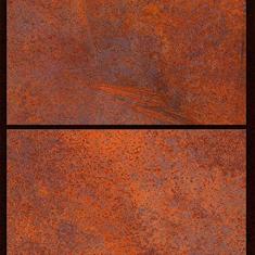 Papel de Parede Industrial Metal Aço Corten Ferrugem 1 15m