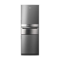 Refrigerador Inverse Brastemp de 03 Portas Frost Free com 419 Litros com Freeze Control Pro Inox - BRY59BK
