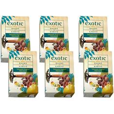 6 Sabonetes Vegetal Hidratante Africa Exotic 170g Davene