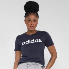 Camiseta Adidas Logo Linear Feminina