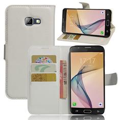 Capa para Samsung Galaxy A5 (2016)/A510 â€“ Capa flip de couro PU de para Galaxy A5 (2016), capa de proteção de telefone estilo empresarial, capa com [compartimentos para dinheiro e