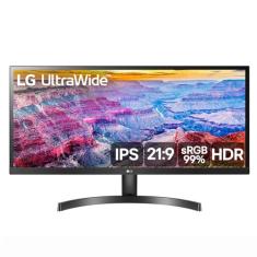 Monitor LG Ultrawide 29WL500-29", 21:9 IPS, HDMI, HDR10, Screen Split 2.0, Preto