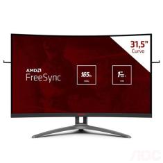 Monitor Gamer 31,5&quot; AOC Agon Curved Widescreen com 300 milhões:1 max de Contraste - AG323FCXE