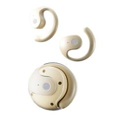 Fones de ouvido TWS BT de bola de coco pequena, fones de ouvido de geração BT5.4, pendurados na orelha, não na orelha, grande capacidade, longo alcance